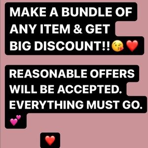 COPY - MAKE A BUNDLE OF ANY ITEM & GET BIG DISCOUNT.